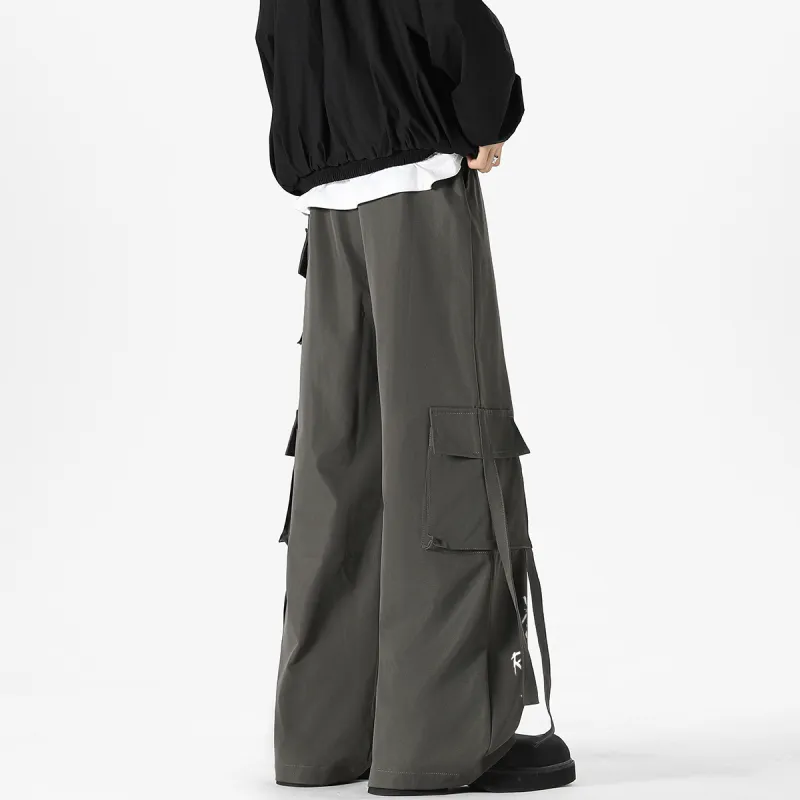 Qnxeey Casual Pants Unisex-20