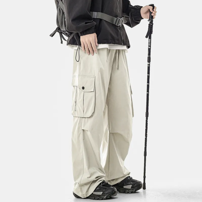 Qnxeey Cargo Pants Unisex-9
