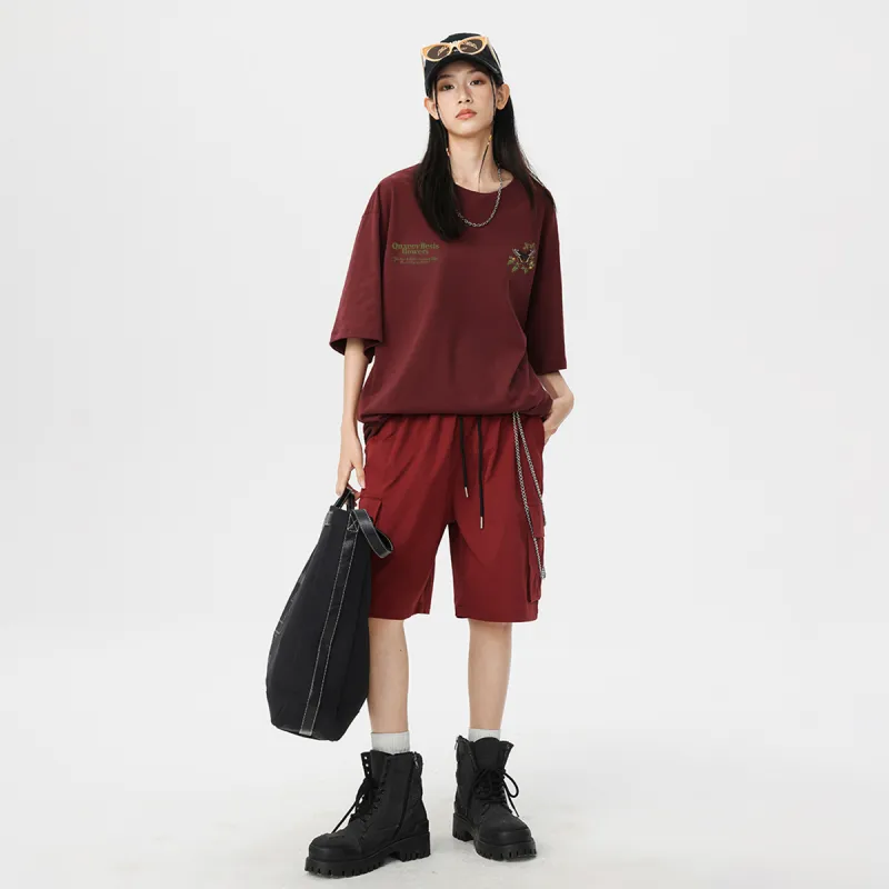 Qnxeey T Shirts Unisex-25
