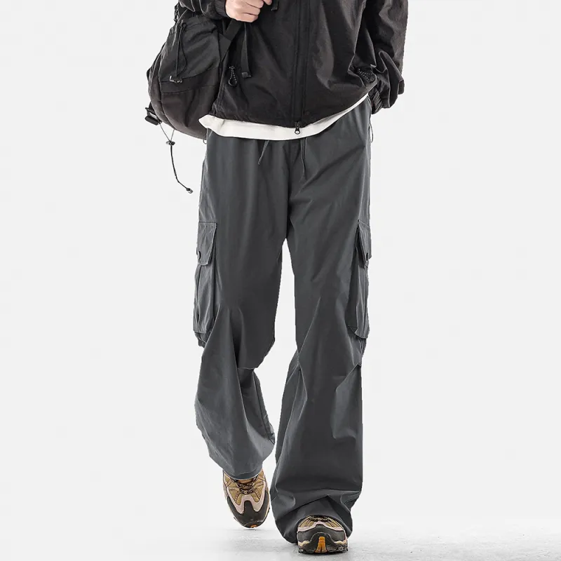 Qnxeey Cargo Pants Unisex-14