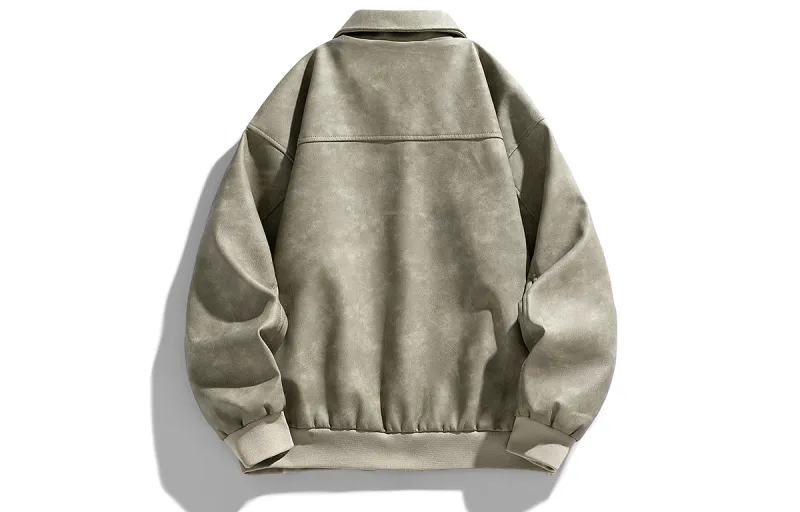 Qnxeey Leather Jackets Unisex-5