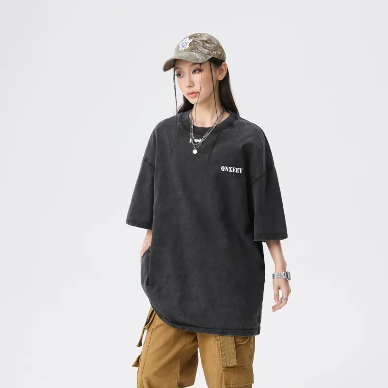 Qnxeey T Shirts Unisex-3