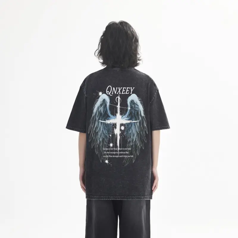 Qnxeey T Shirts Unisex-2