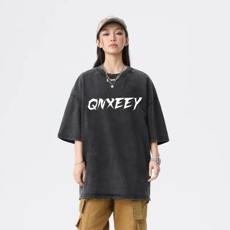 Qnxeey T Shirts Unisex-4