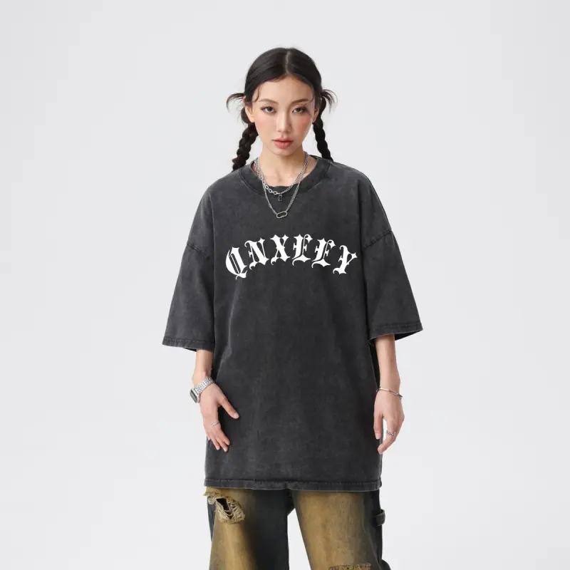 Qnxeey T Shirts Unisex-4
