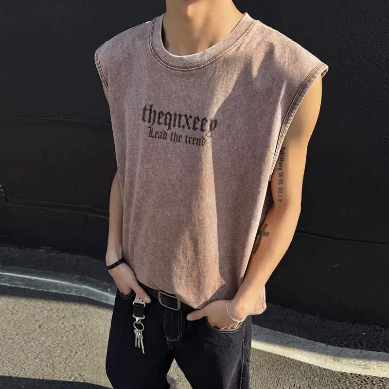 Qnxeey Tank Tops Unisex-22