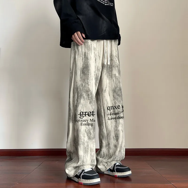 Qnxeey Casual Pants Unisex-4