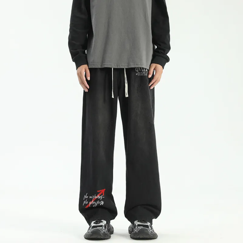 Qnxeey Jeans Unisex-2