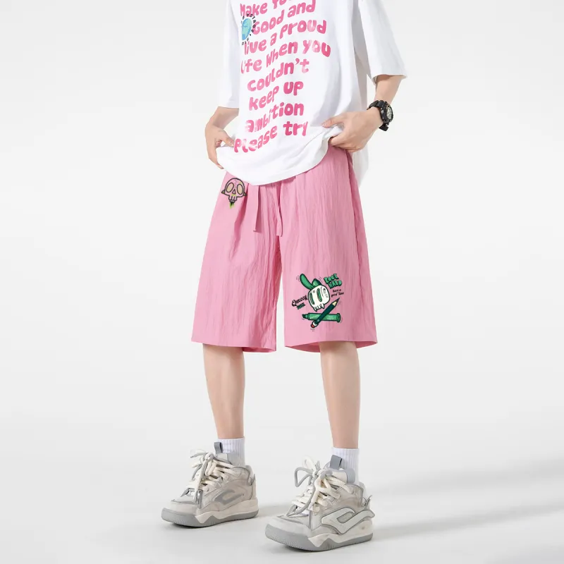 Qnxeey Casual Shorts Unisex-27