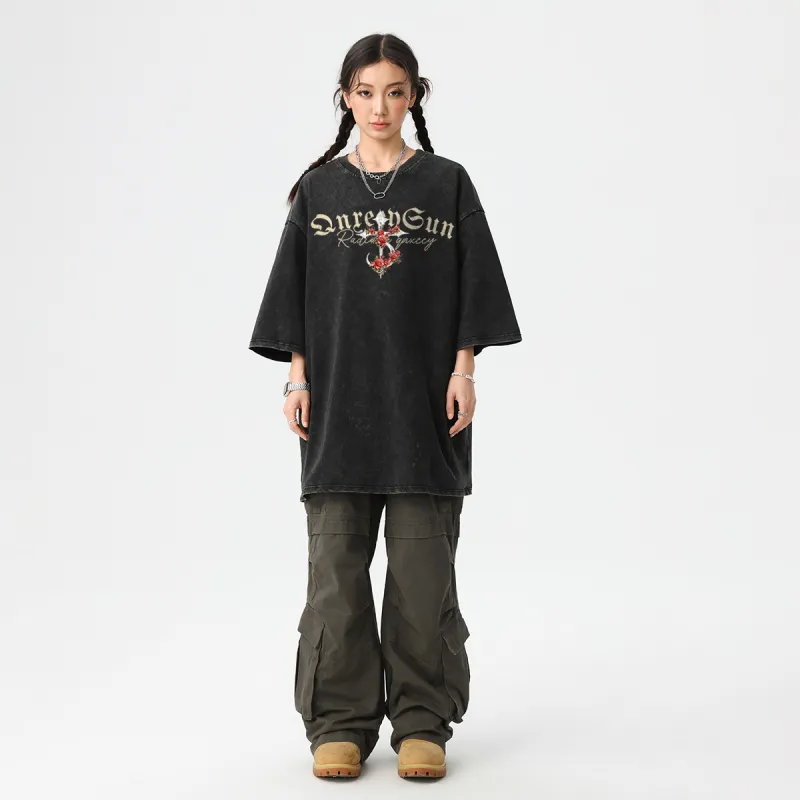 Qnxeey T Shirts Unisex-2
