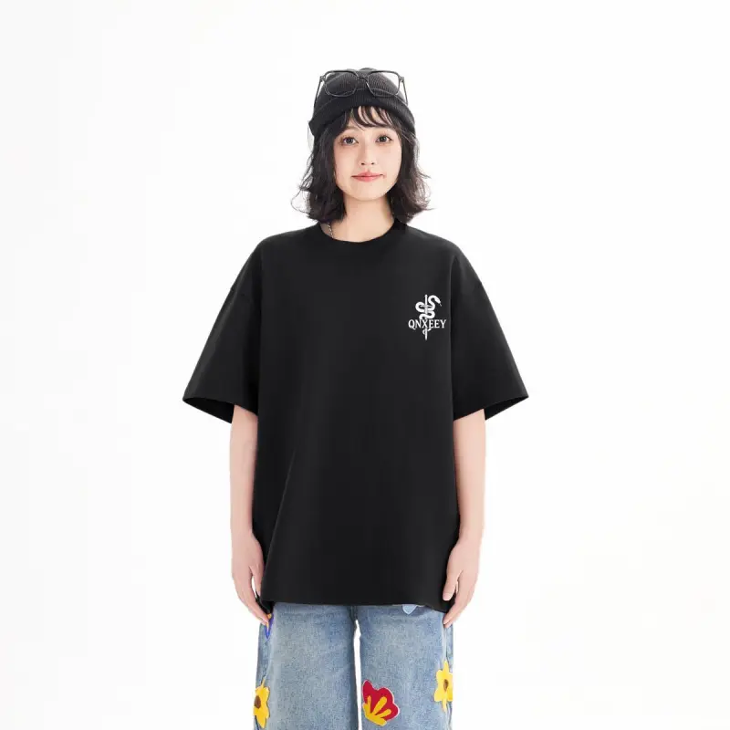 Qnxeey T Shirts Unisex-3