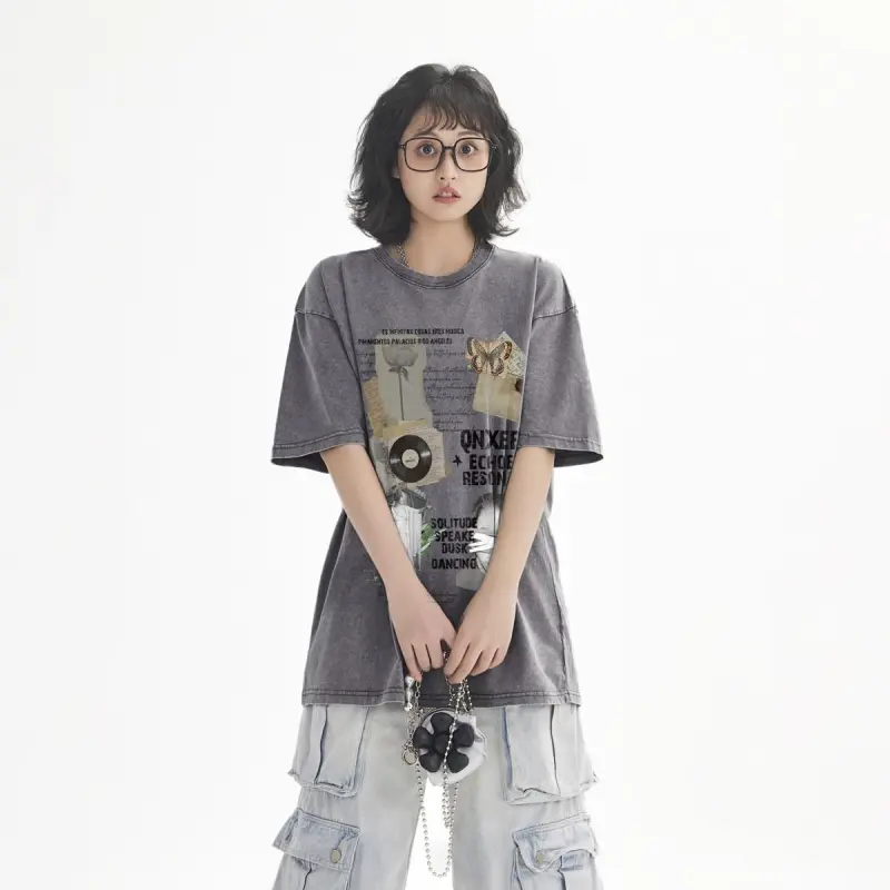 Qnxeey T Shirts Unisex-9