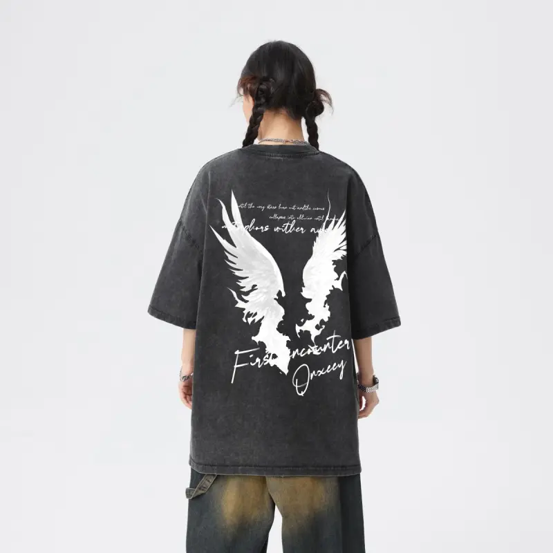 Qnxeey T Shirts Unisex-3