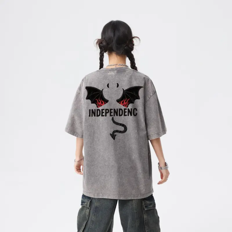 Qnxeey T Shirts Unisex-8