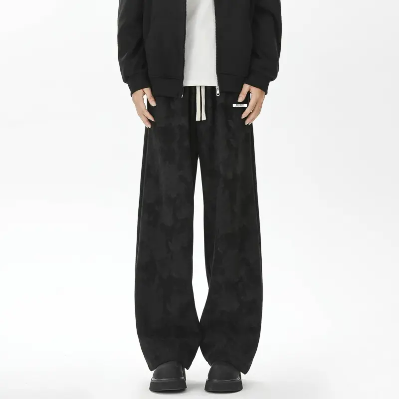 Qnxeey Casual Pants Unisex-1