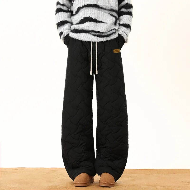 Qnxeey Casual Pants Unisex-12