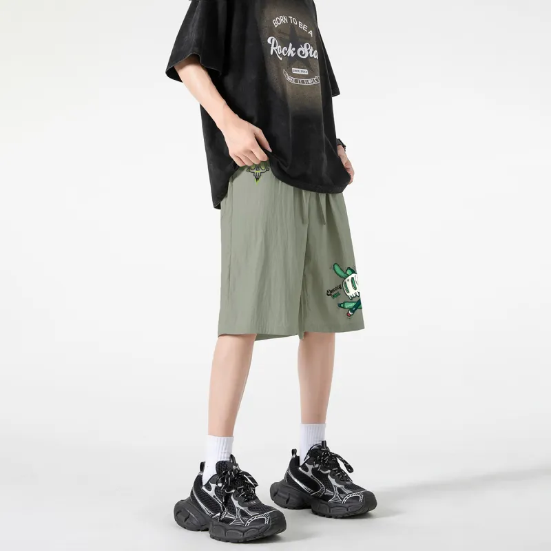 Qnxeey Casual Shorts Unisex-13