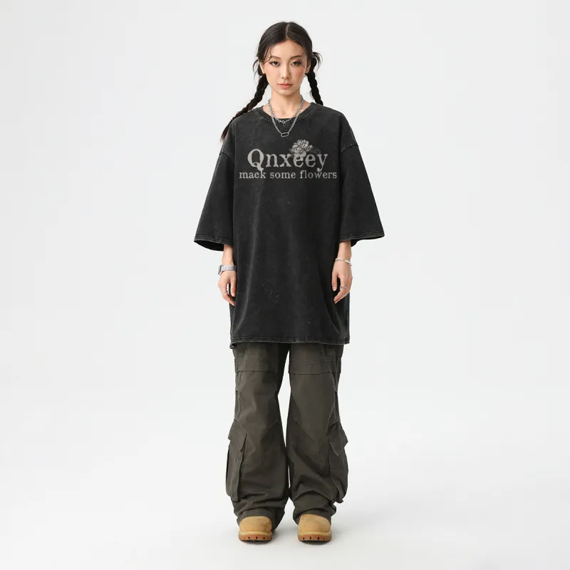 Qnxeey T Shirts Unisex-12