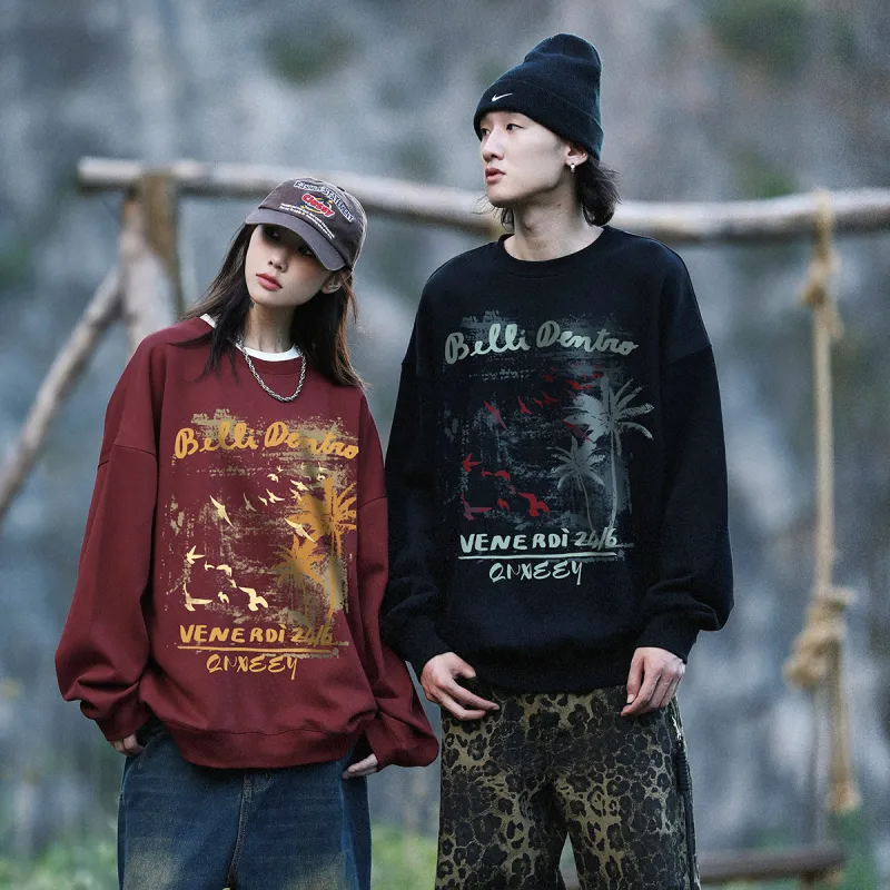 Qnxeey Sweatshirts Unisex-6