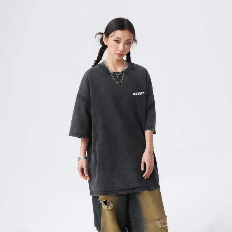Qnxeey T Shirts Unisex-5