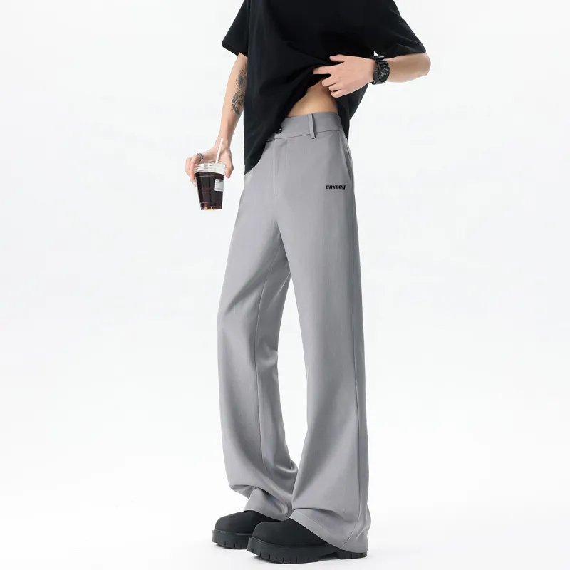 Qnxeey Casual Pants Unisex-7