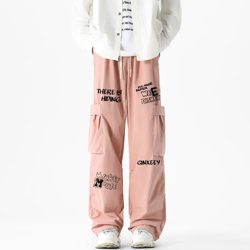 Qnxeey Cargo Pants Unisex-23