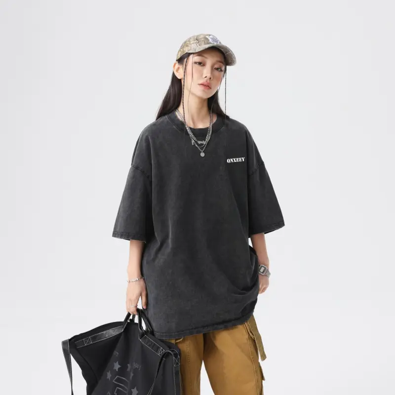 Qnxeey T Shirts Unisex-4