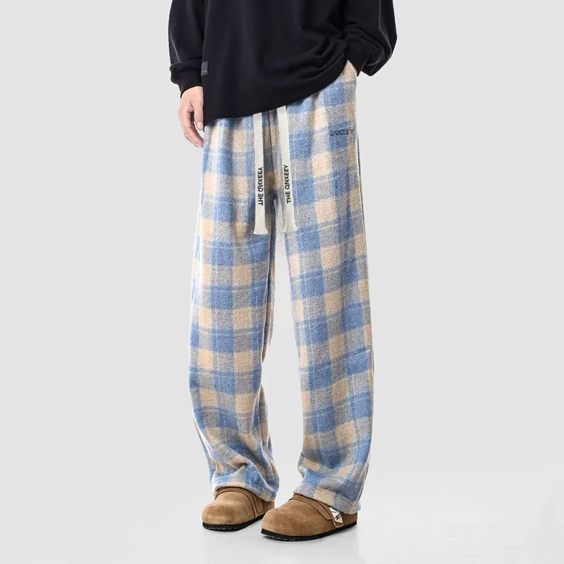 Qnxeey Casual Pants Unisex-7