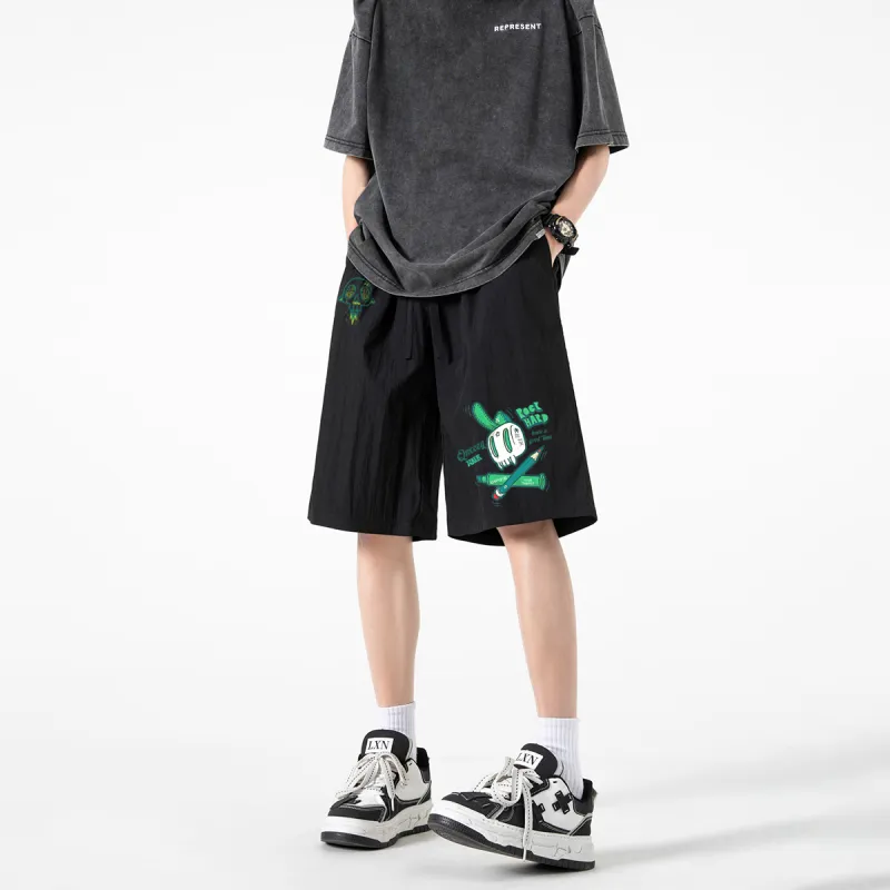 Qnxeey Casual Shorts Unisex-6