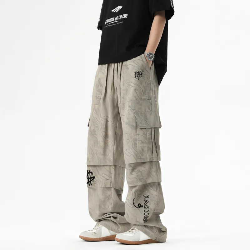 Qnxeey Cargo Pants Unisex-8