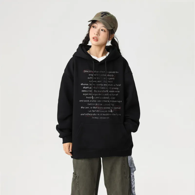 Qnxeey Sweatshirts Unisex-2