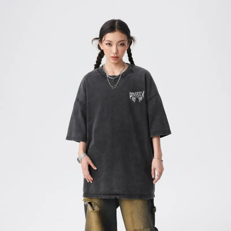Qnxeey T Shirts Unisex-4