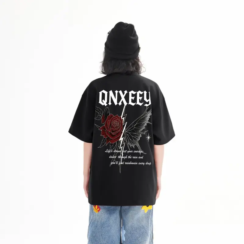 Qnxeey T Shirts Unisex-2