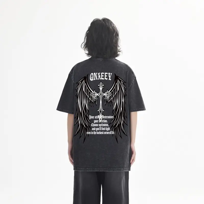 Qnxeey T Shirts Unisex-2