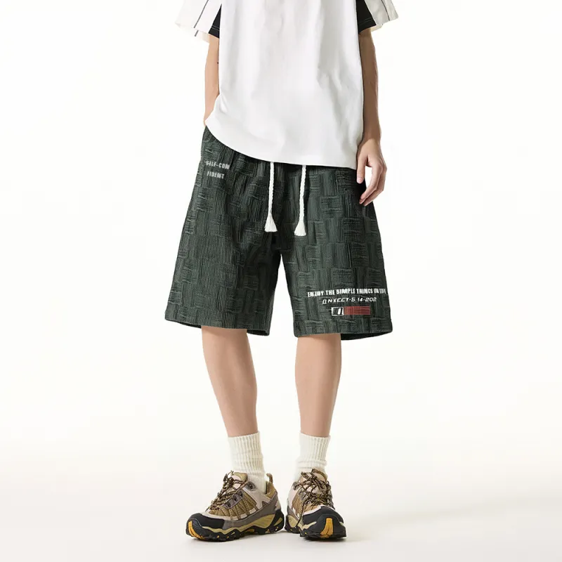 Qnxeey Casual Shorts Unisex-2