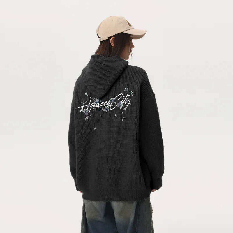 Qnxeey Knitwear Unisex-5