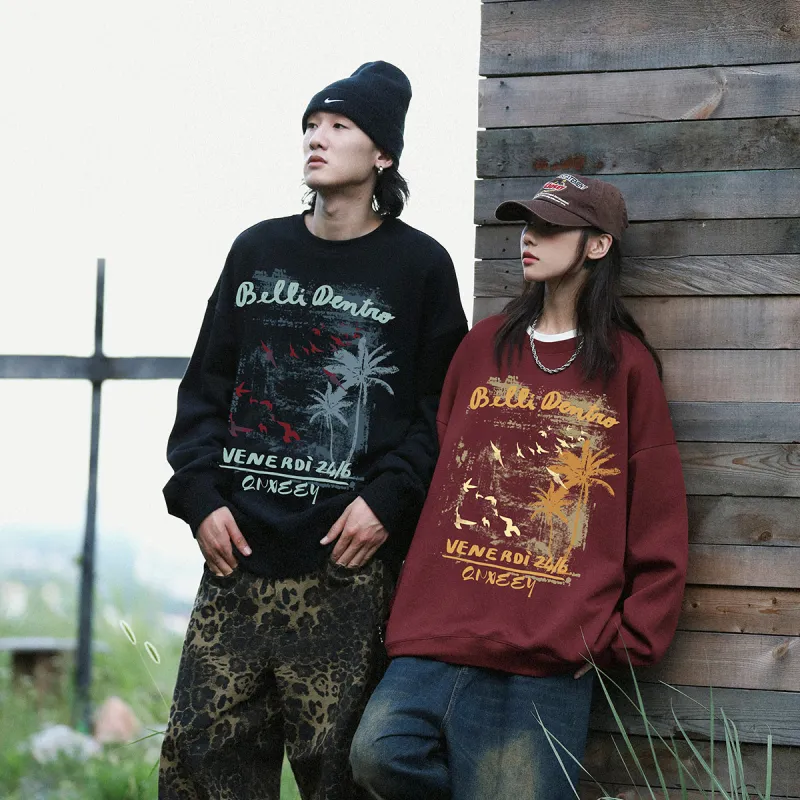 Qnxeey Sweatshirts Unisex-5
