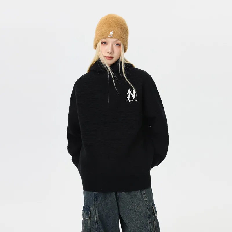 Qnxeey Sweaters Unisex-6
