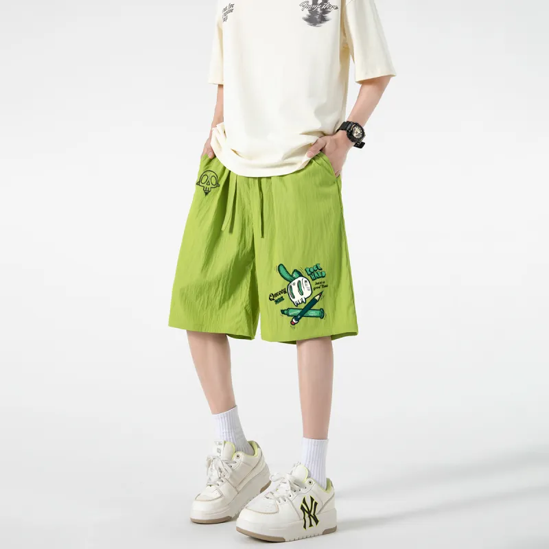 Qnxeey Casual Shorts Unisex-16