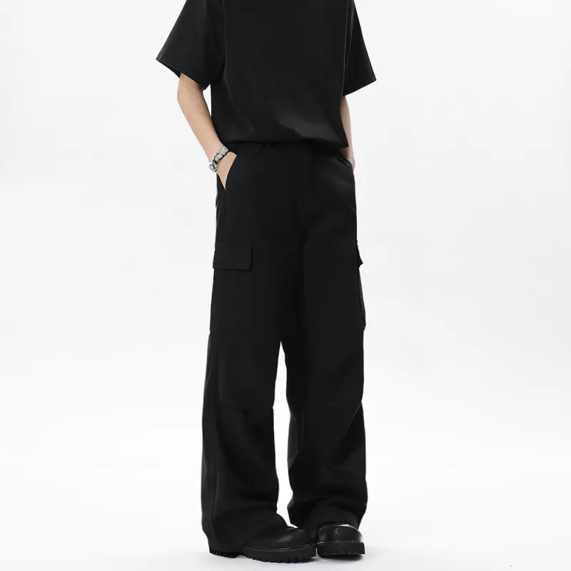 Qnxeey Cargo Pants Unisex-3