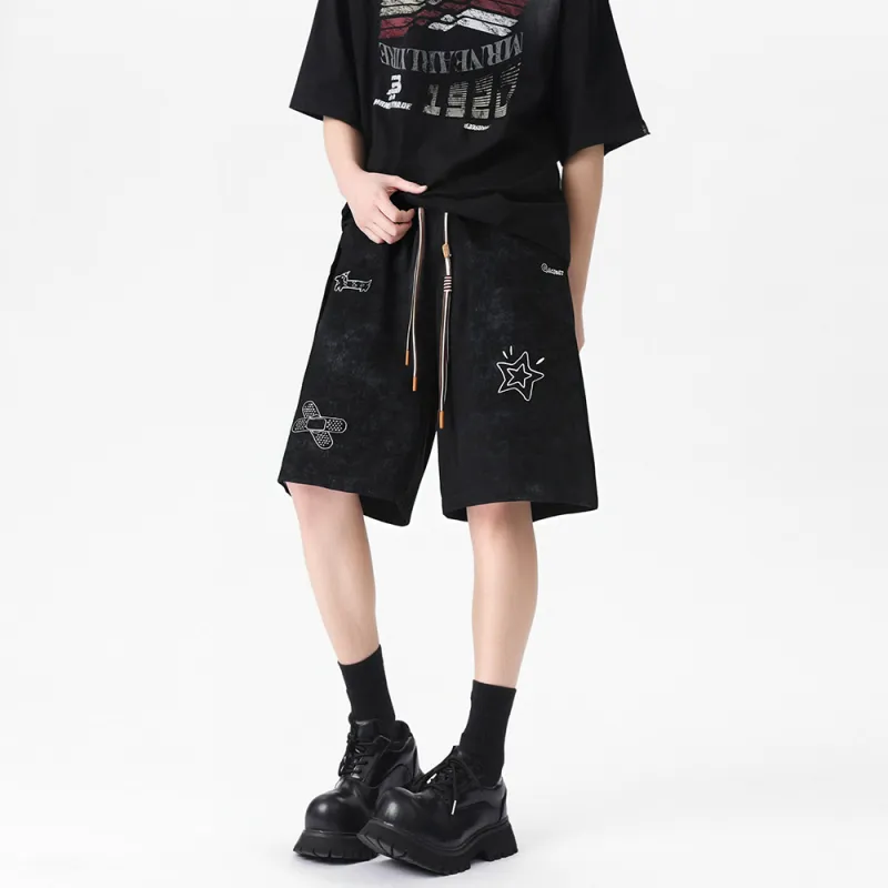 Qnxeey Casual Shorts Unisex-3