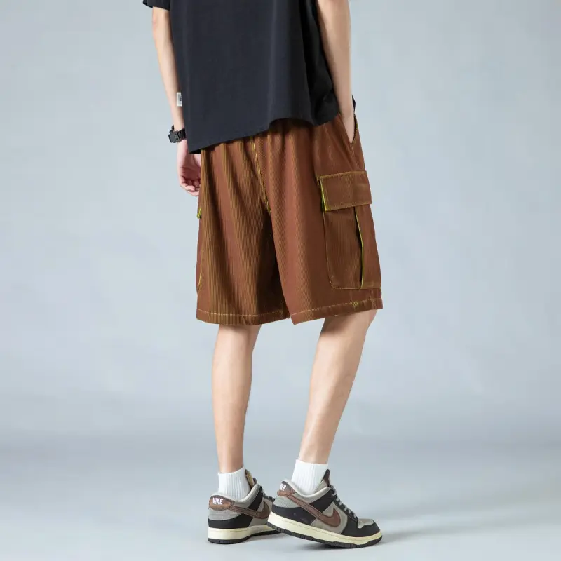 Qnxeey Casual Shorts Unisex-9