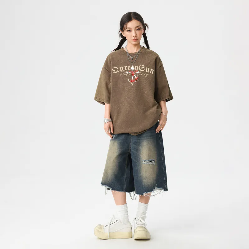 Qnxeey T Shirts Unisex-17