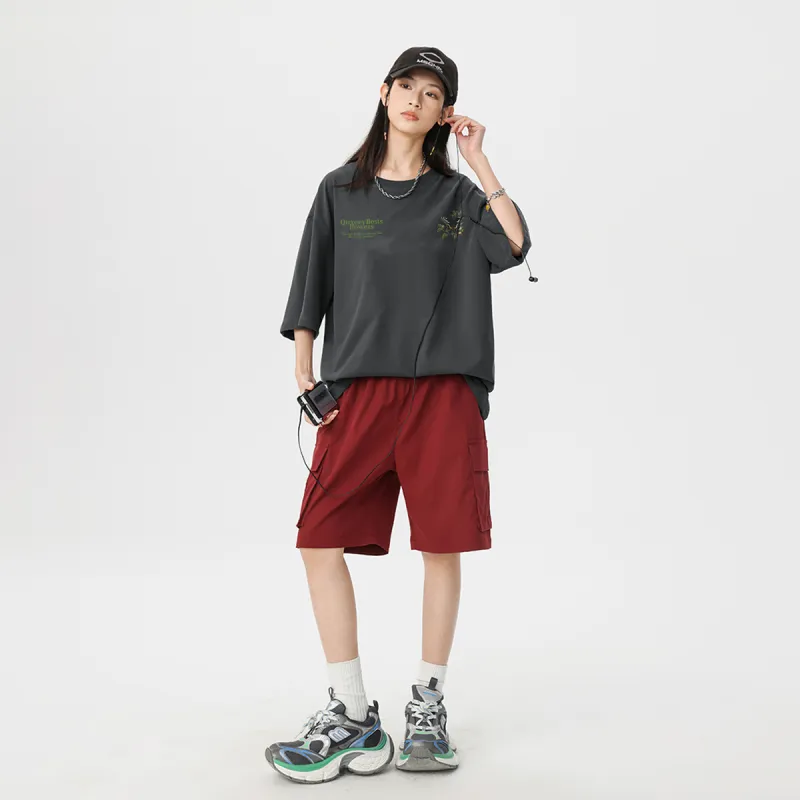 Qnxeey T Shirts Unisex-31