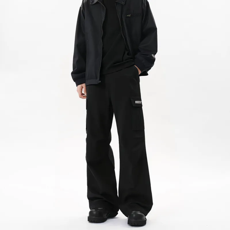 Qnxeey Cargo Pants Unisex-2