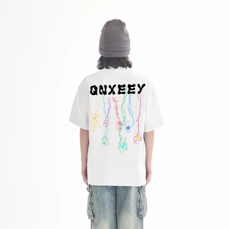 Qnxeey T Shirts Unisex-8