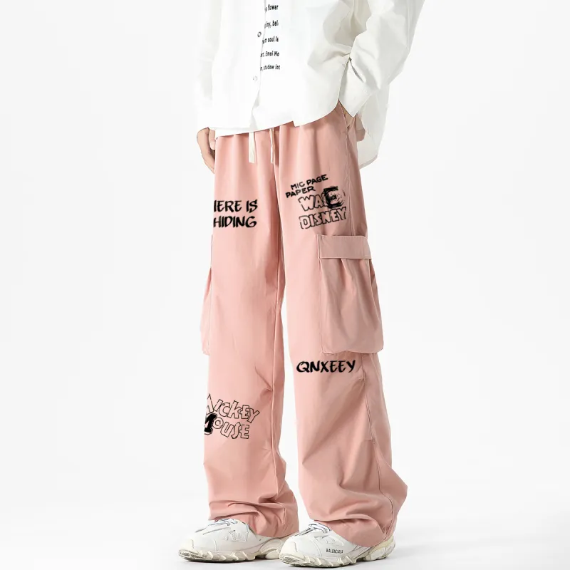 Qnxeey Cargo Pants Unisex-24