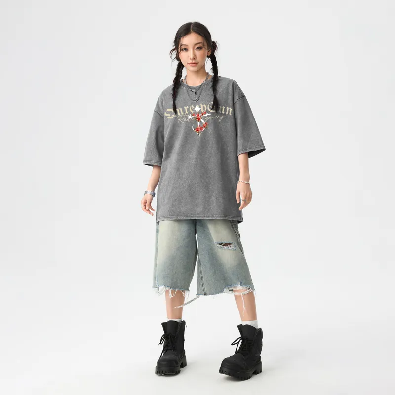 Qnxeey T Shirts Unisex-7
