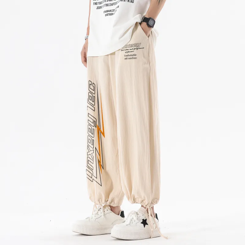 Qnxeey Casual Pants Unisex-6