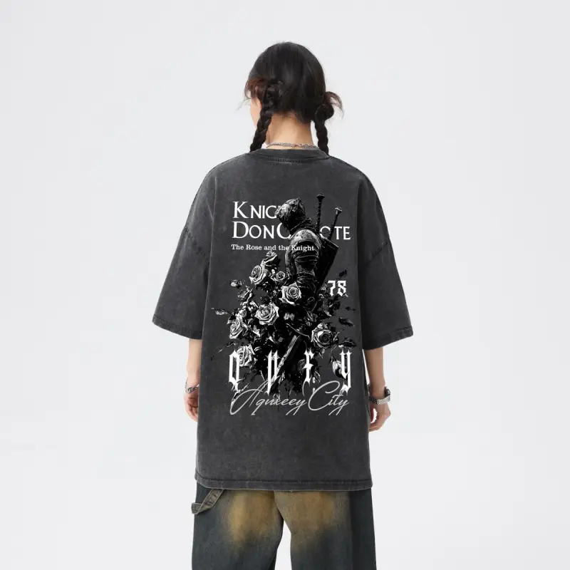 Qnxeey T Shirts Unisex-2